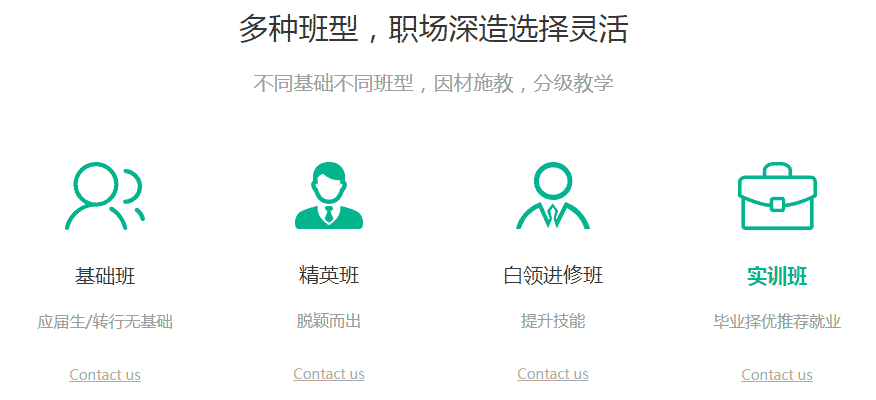 上海java开发培训课程课程简介